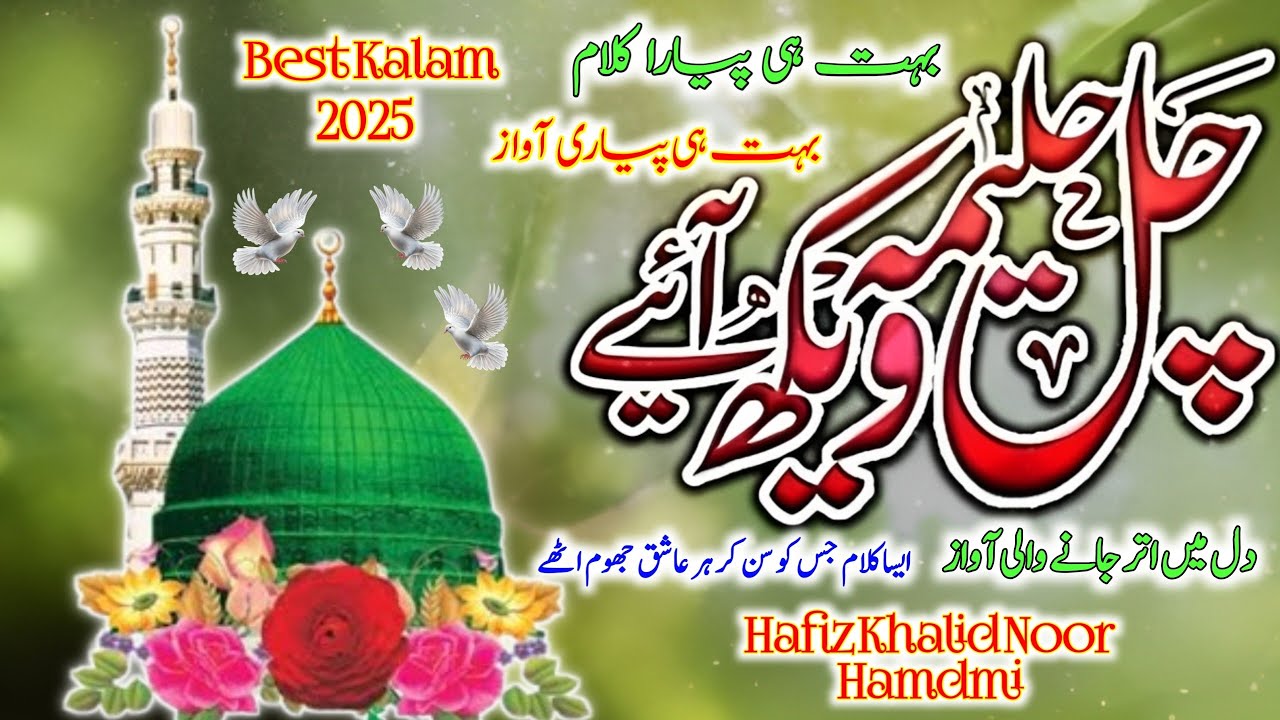 Chal Haleema Dekh Aaye | New Heart Touching Naat | Hafiz Khalid Noor Hamdmi