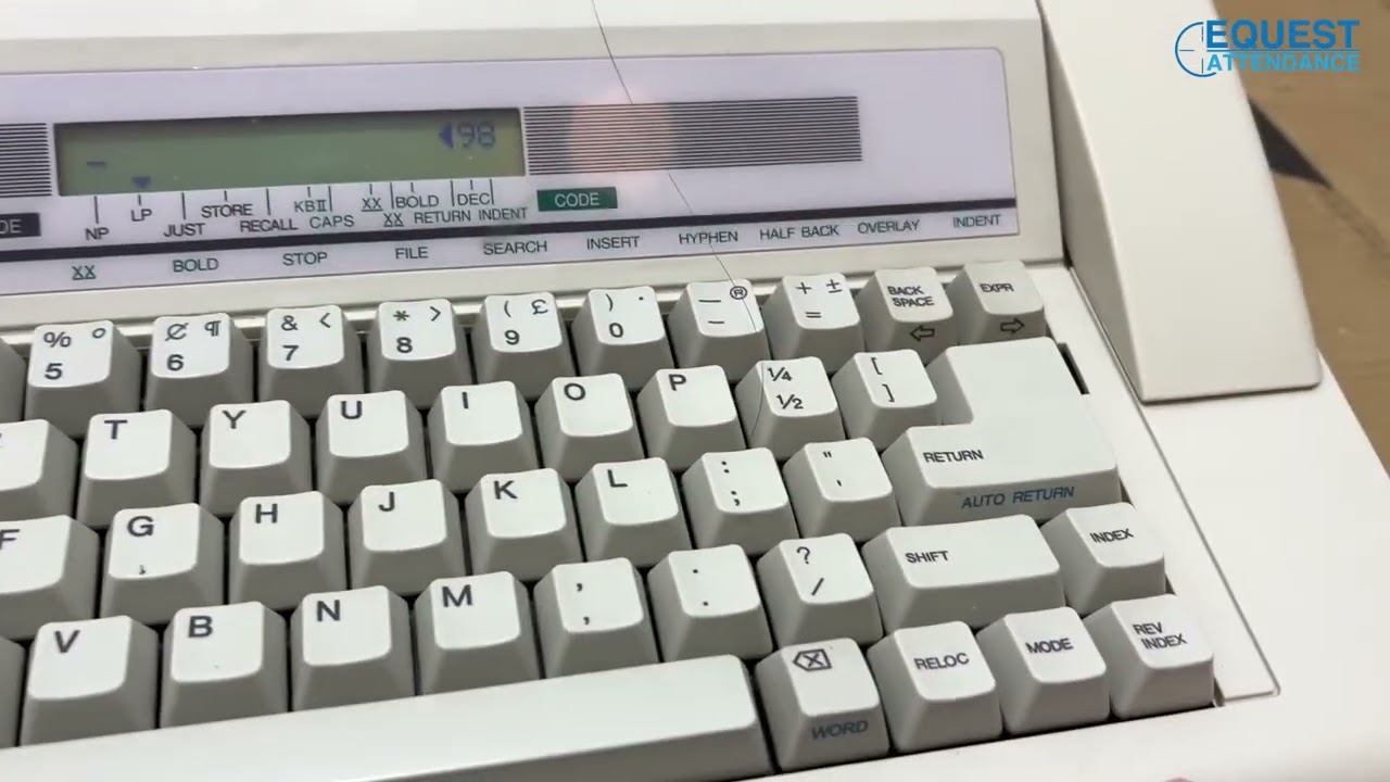 Nakajima AX160 Digital Display How to use type on Screen Cara Guna LCD Skrin Taip