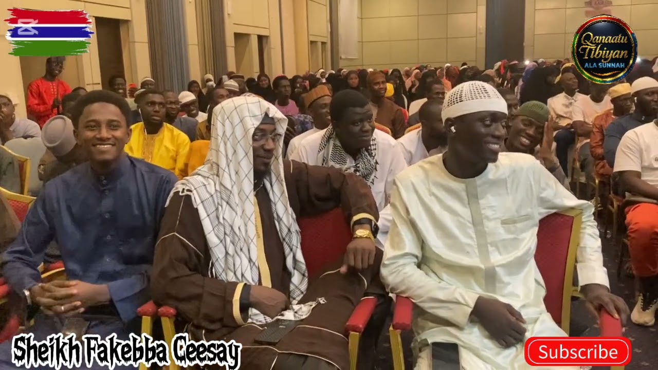 *Sheikh Fakebba fanding Ceesay Hafizahoullah important Muhhadar*