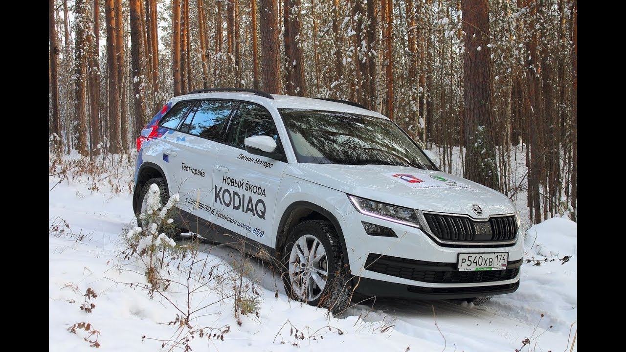 SKODA KODIAQ | KAROQ AWD 4x4 Winter Offroad Driving Tips and Demonstration