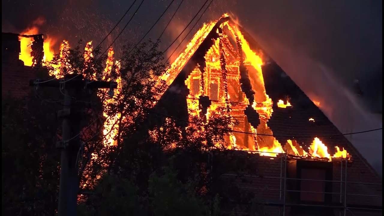Großbrand am Kloster Rottenbuch am 18.09.2018