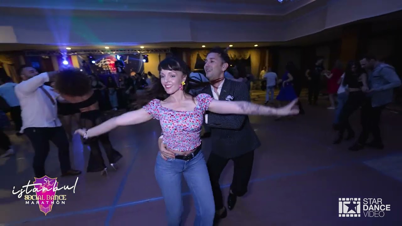 Ersin Altaş & Marie Cazorla ~ social dancing @ Istanbul Social Dance Marathon