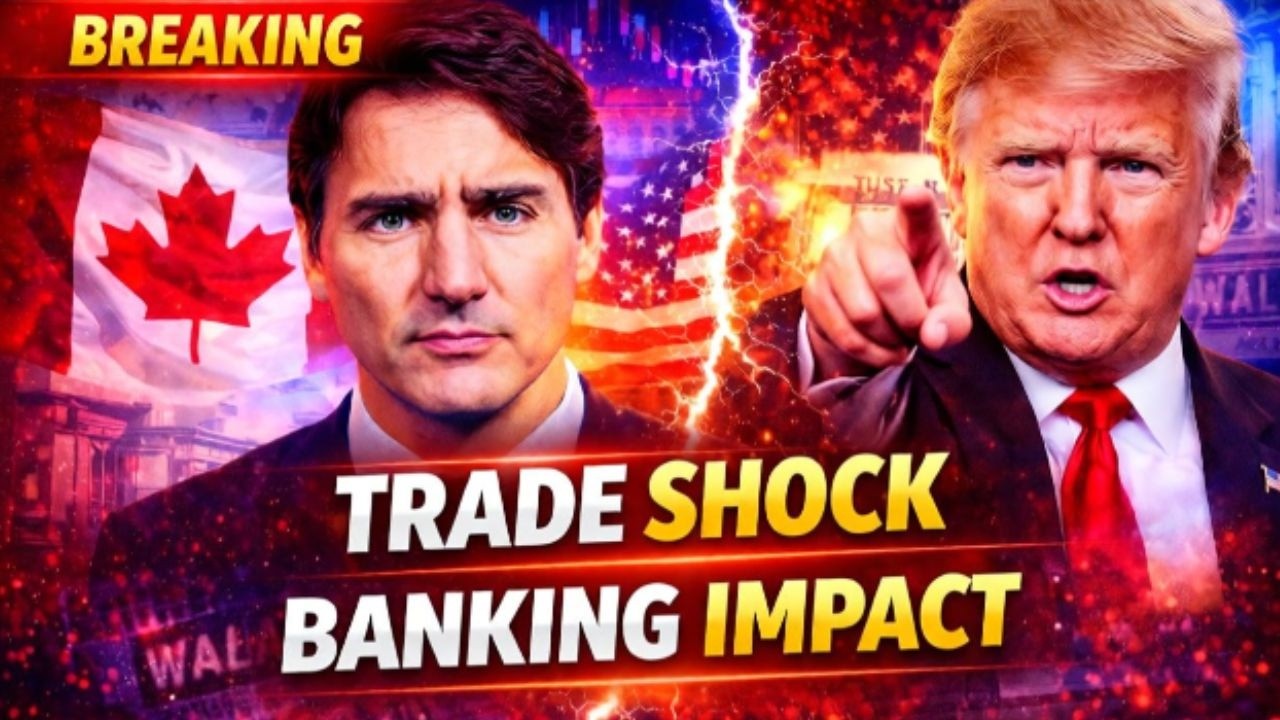Canada BLOCKS U.S  Banks! Wall Street's Multi Billion Shock Over Trump Tariffs