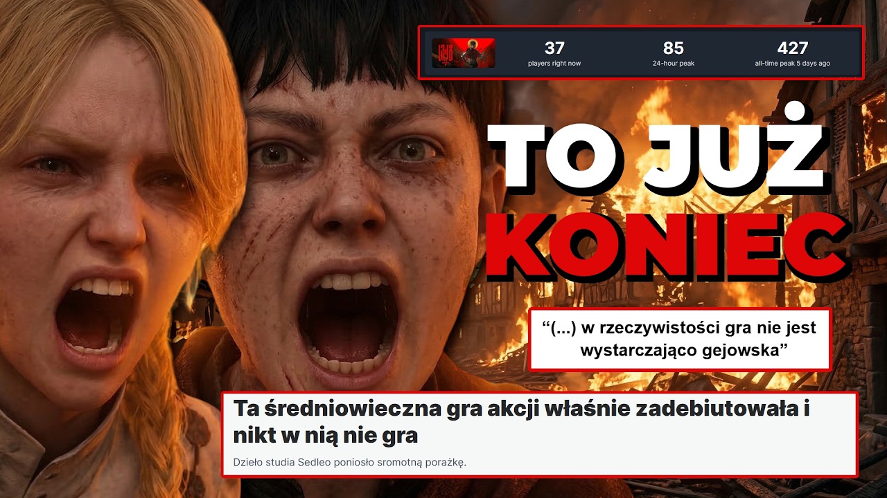 NIEBYWAŁY GNIOT! Lesbijka udająca rycerza nie pomogła. 1348 Ex Voto to GRA GORSZA NIŻ MYŚLISZ