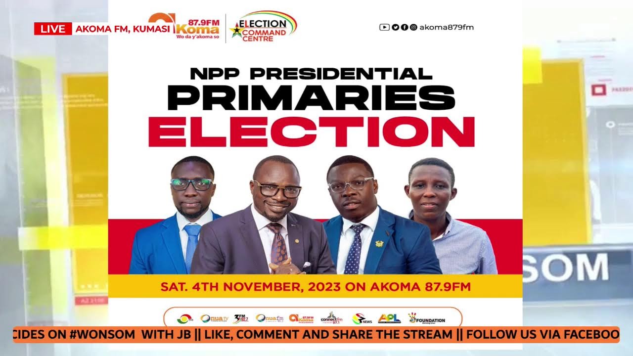 LIVE NPP Decides 2023 on #wonsom with JB || 4th November, 2023