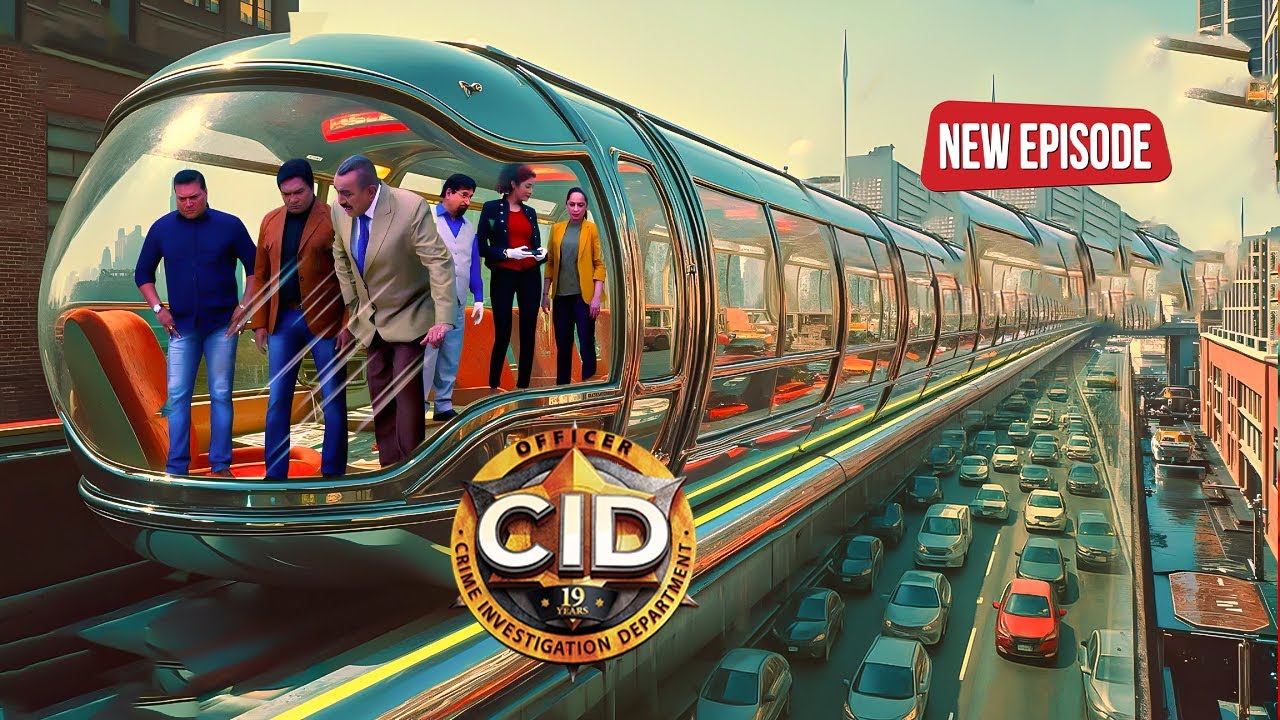 बुलेट ट्रेन का निरीक्षण करने पहुंची CID TEAM || CID || NEW EPISODE 2025