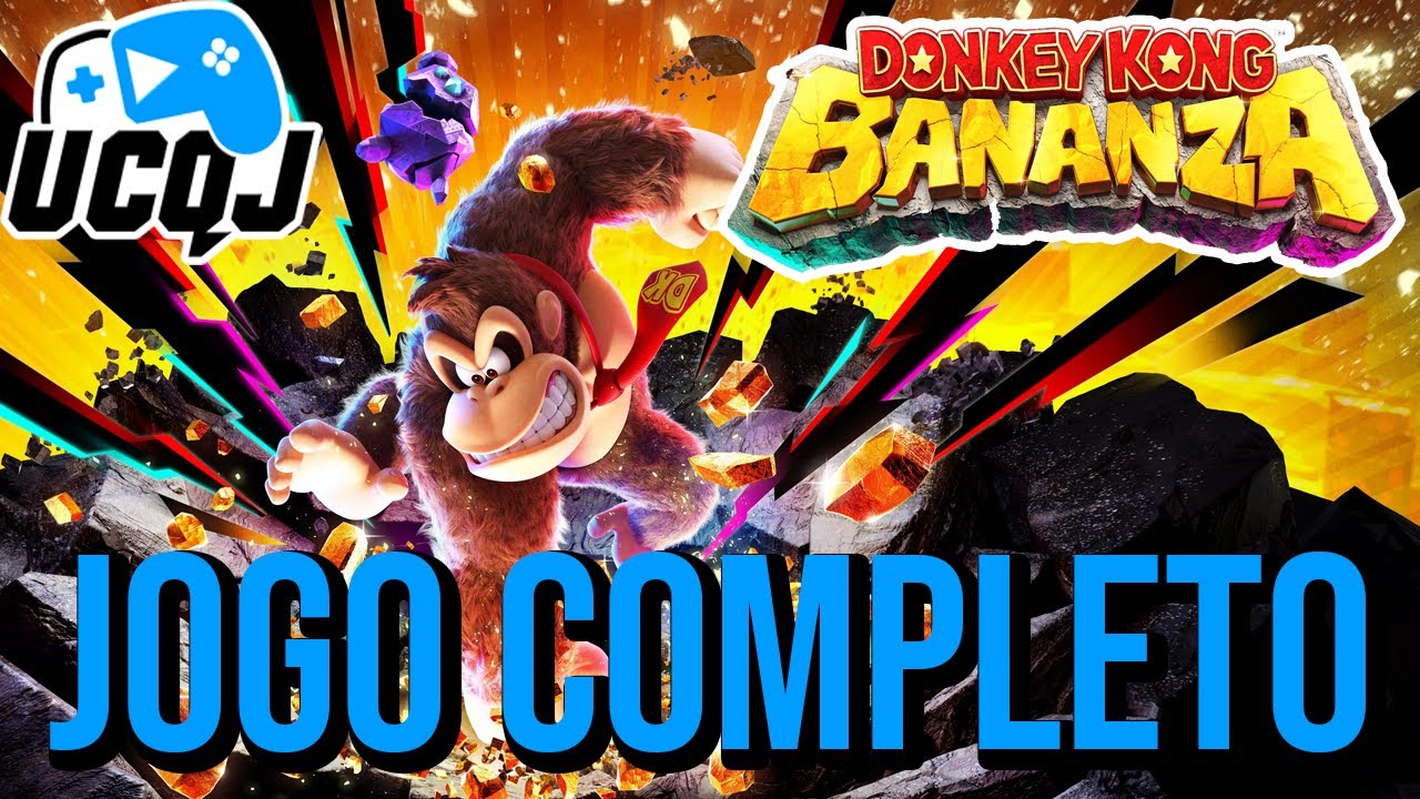 DONKEY KONG BANANZA - Jogo Completo PT-BR (Full Gameplay)