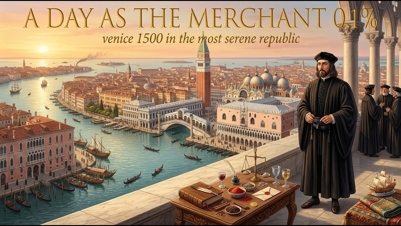 Venice 1500 - A Day as the Elite 0.1% La Serenissima (AI Reconstruction)