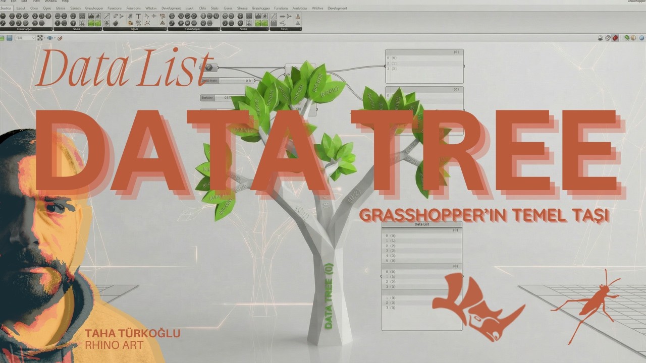 Grasshopper'da Data Tree Nedir? // GH Temel Taşı