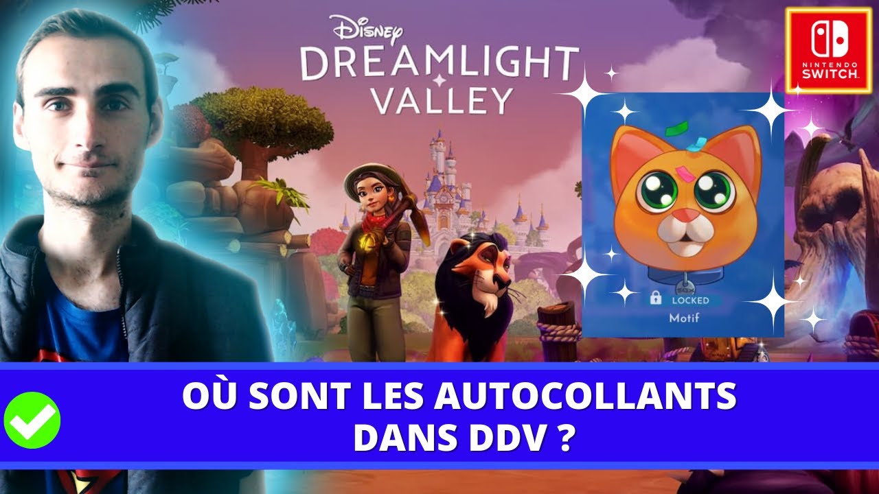 OU SONT LES AUTOCOLLANTS DANS DDV
