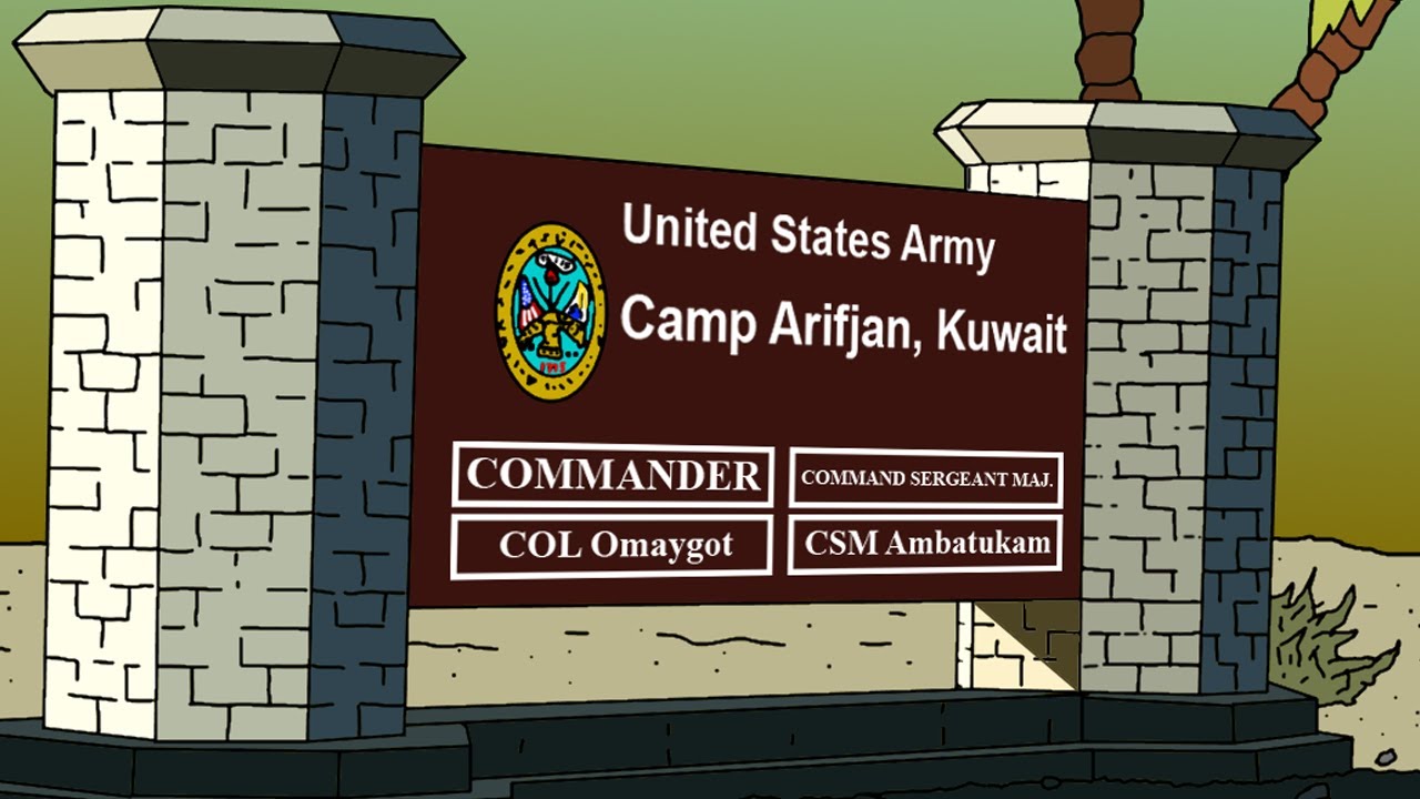 LORD POG | S1 EP5 | KUWAIT DEPLOYMENTS - CAMP ARIFJAN