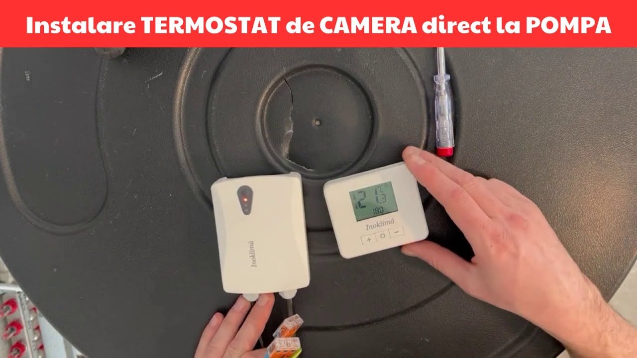 Cum montez termostat la pompa circulare apa calda