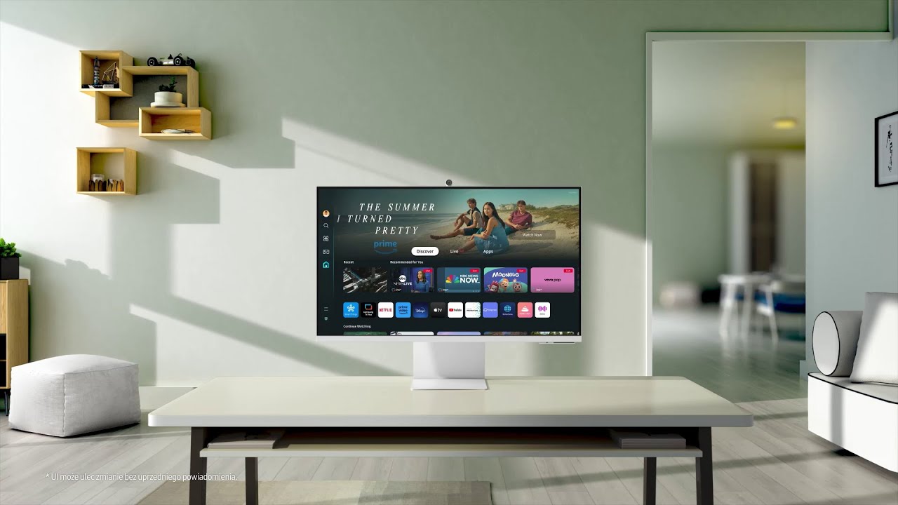 Monitor Smart M8 z AI: monitor i TV do streamingu w jednym!
