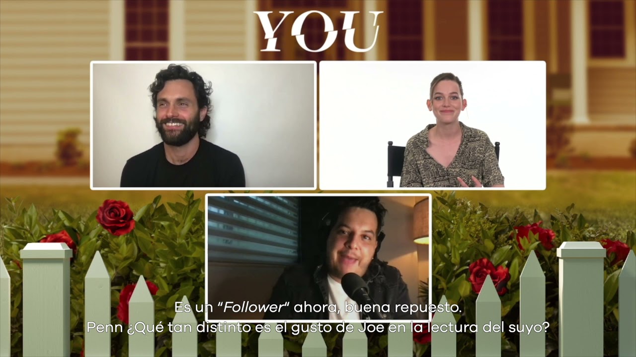Interview with Penn Badgley & Victoria Pedretti