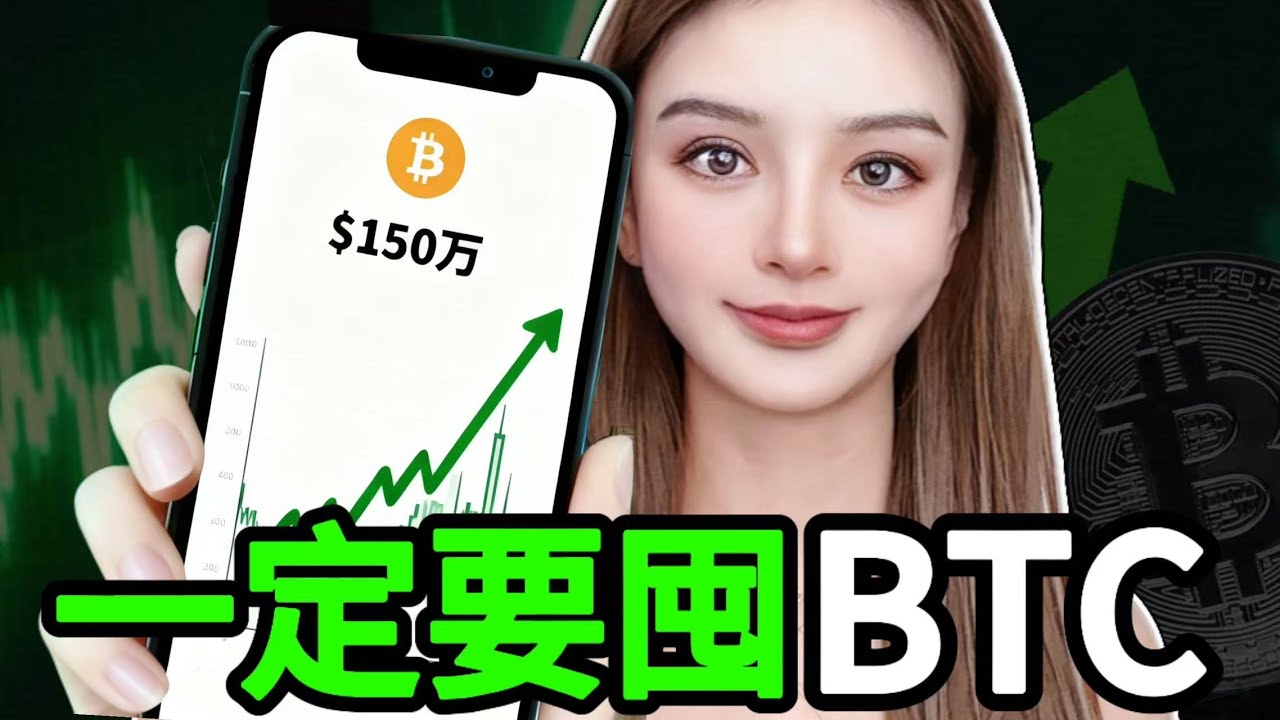 瘋狂預言：比特幣2030年達到150萬美元！#btc #黃金 #加密貨幣 #投資