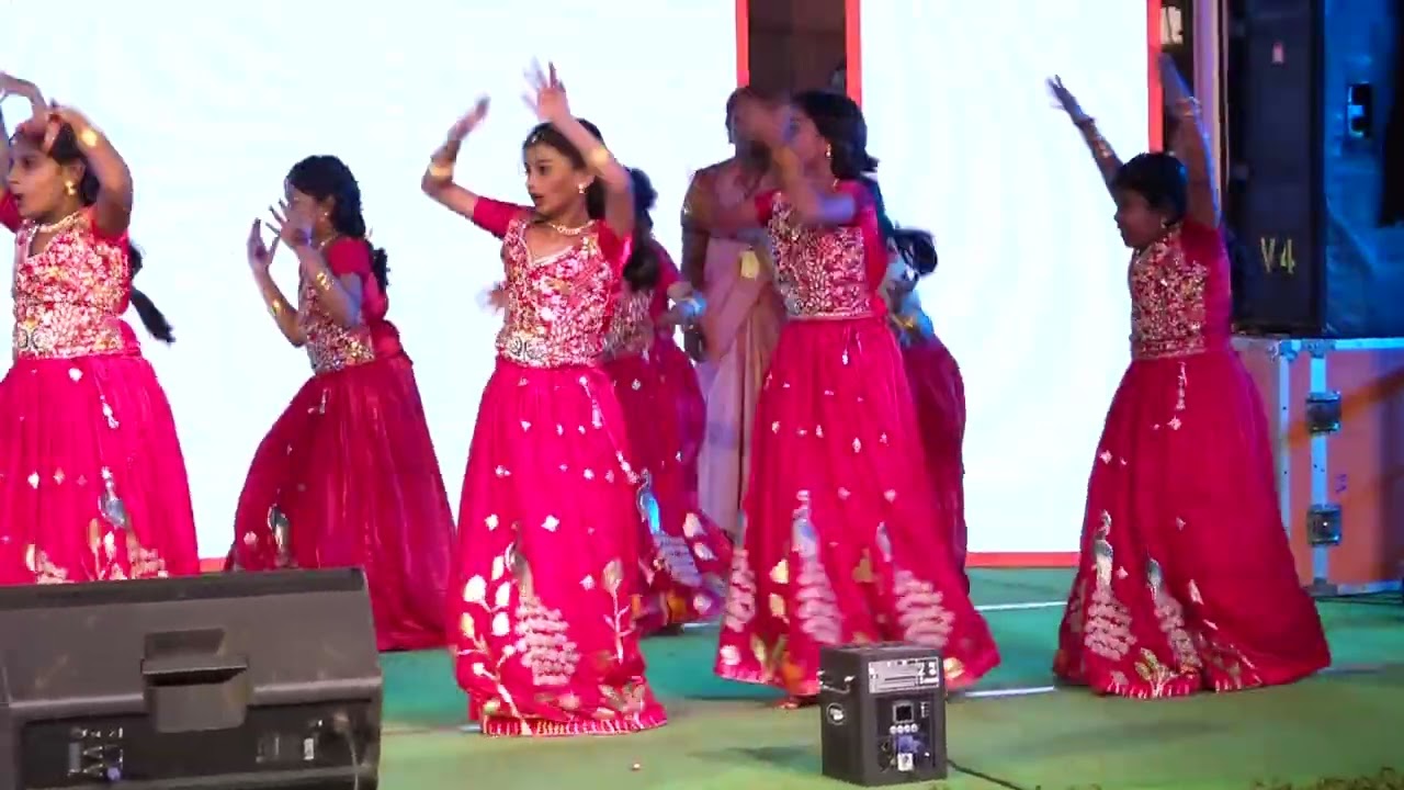 SVPS 9th  ANNUAL DAY celebration🥳 🔥😍 Chinnamma Chilakamma amazing  dance 🔥 performance😍🔥