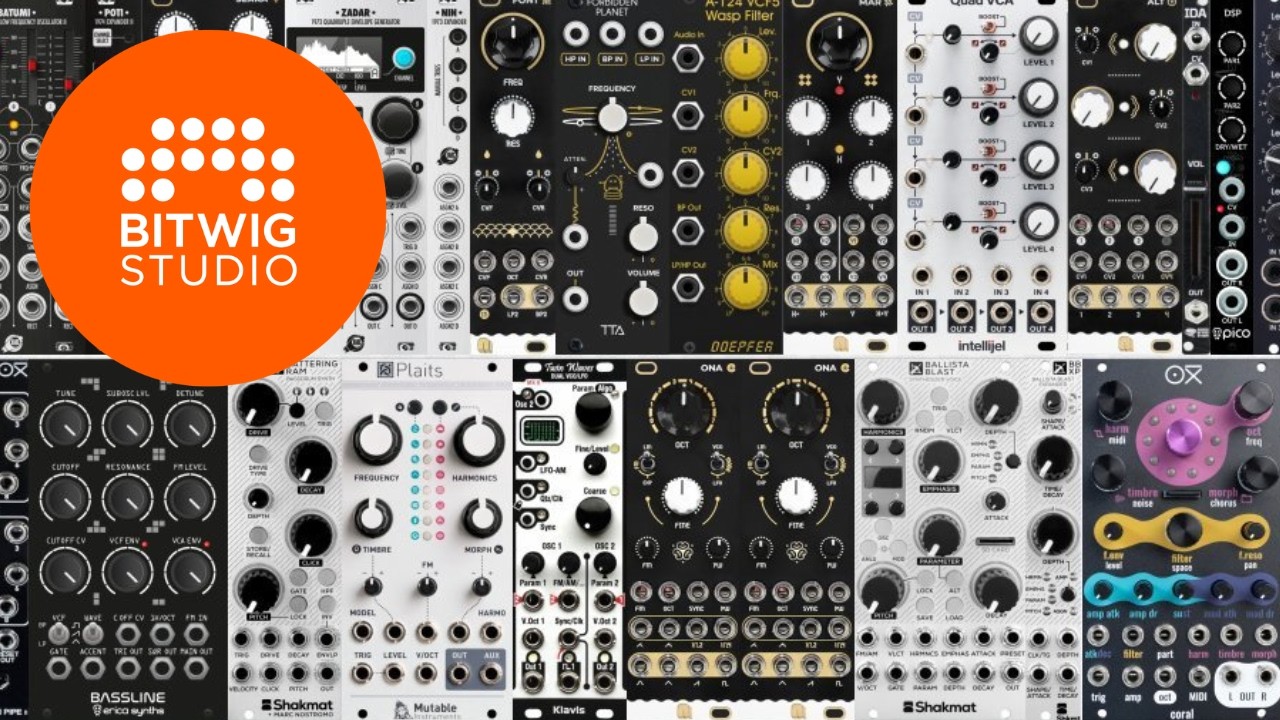 How to connect a modular synthesizer with Bitwig Studio 6 and generate a random sequence with Stepic