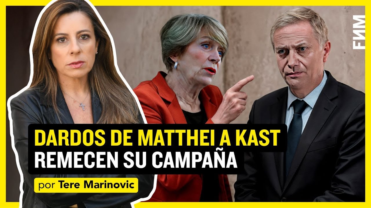 Dardos de Matthei a Kast REMECEN su campa&ntilde;a | por Tere Marinovic en FNM