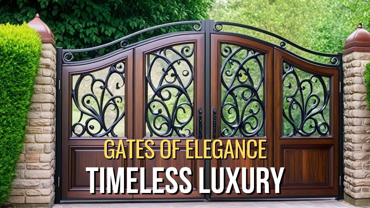 The Most Beautiful Gate Designs | Masterpieces in Metal and Wood
