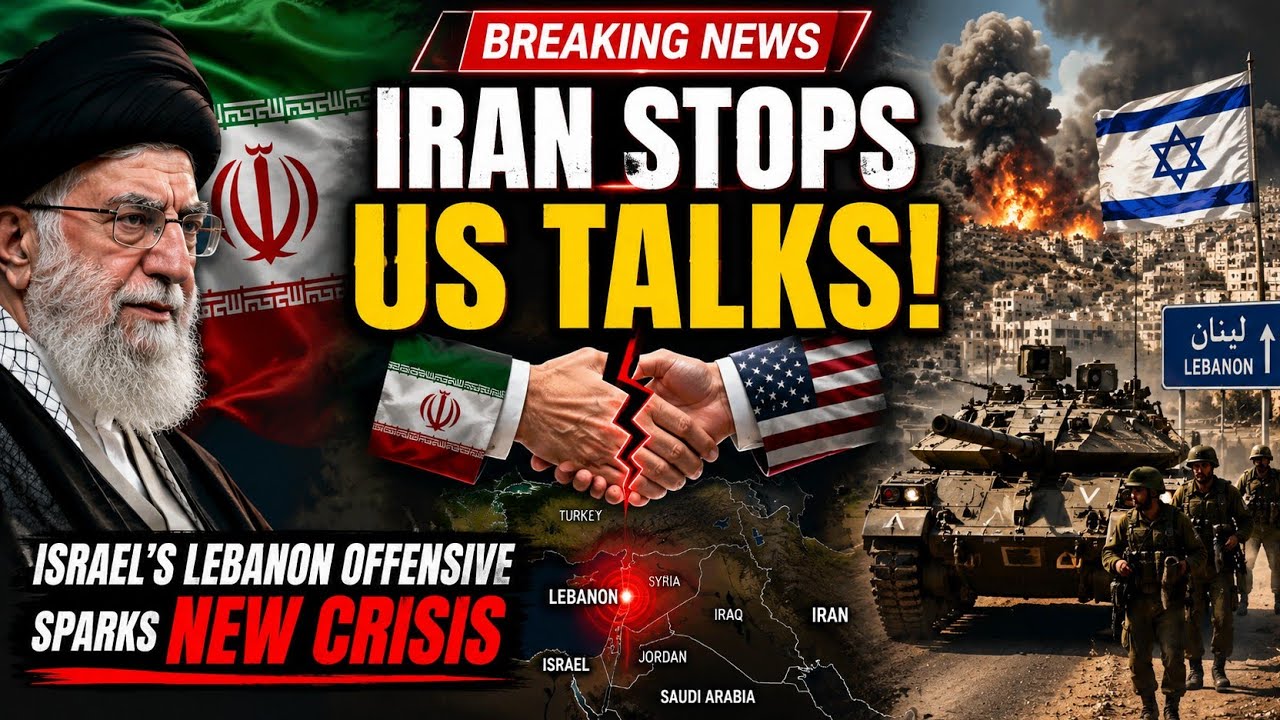 Iran Suspends US Talks Over Israeli Offensive in Lebanon | Middle East Crisis Deepens