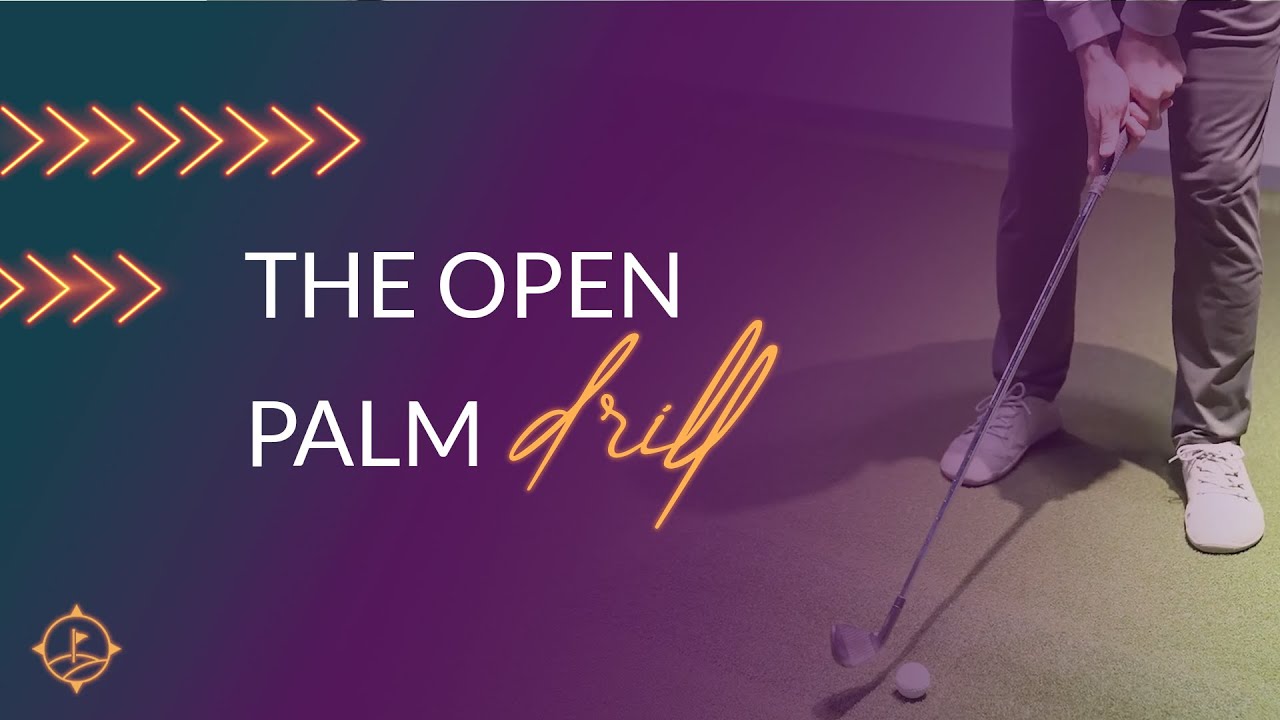 The Open Palm Drill - Improve Your Golf Swing // Golf Coaching