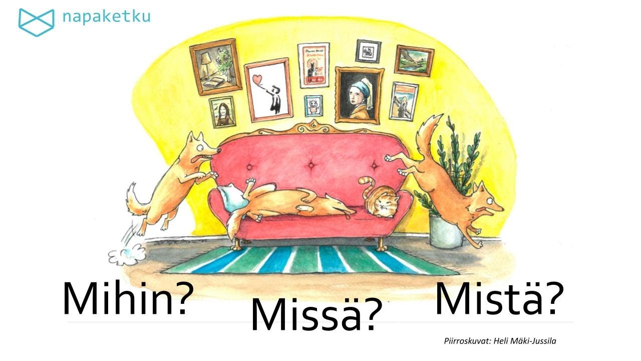 Mihin? Missä? Mistä? - paikallissijat #3