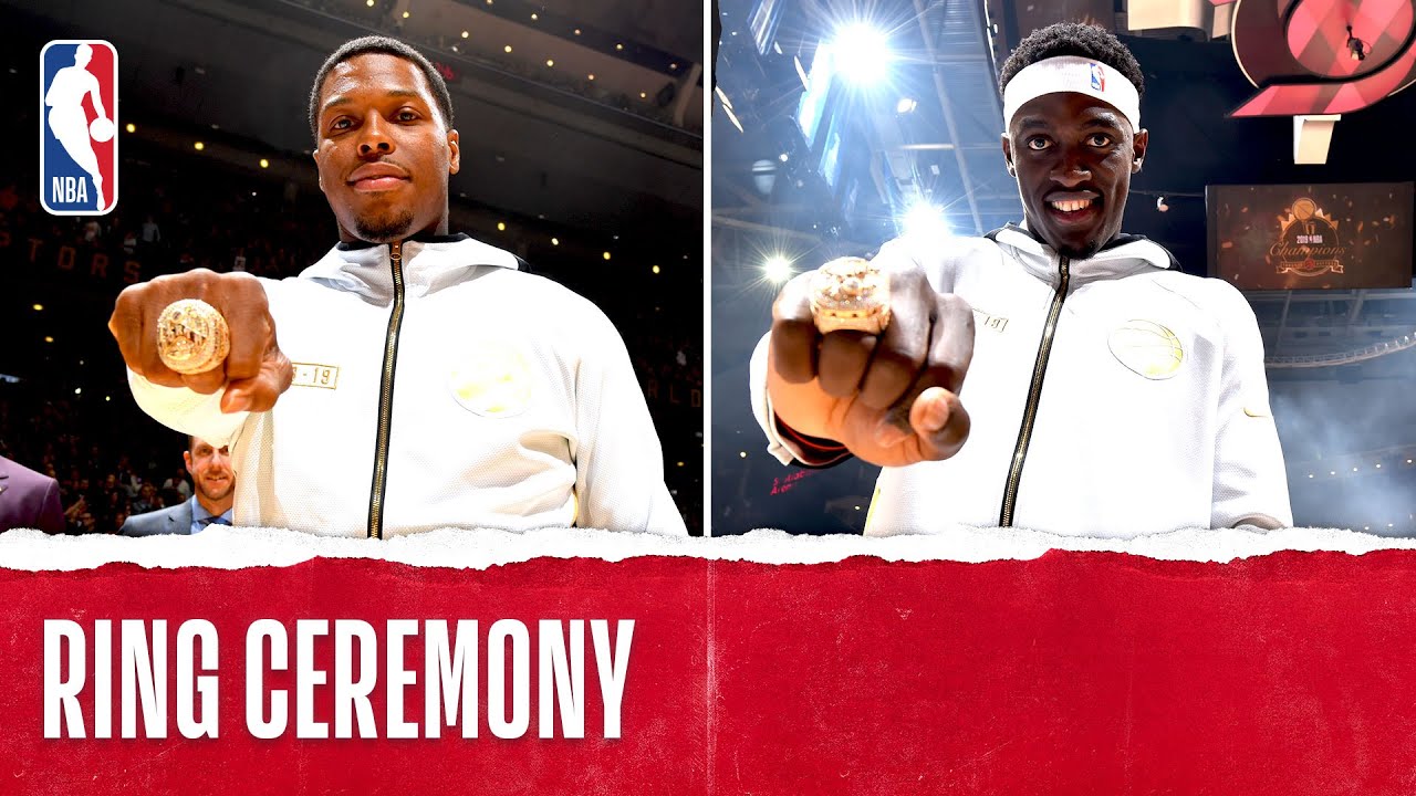 Toronto Raptors Championship Ring Ceremony | October 22, 2019