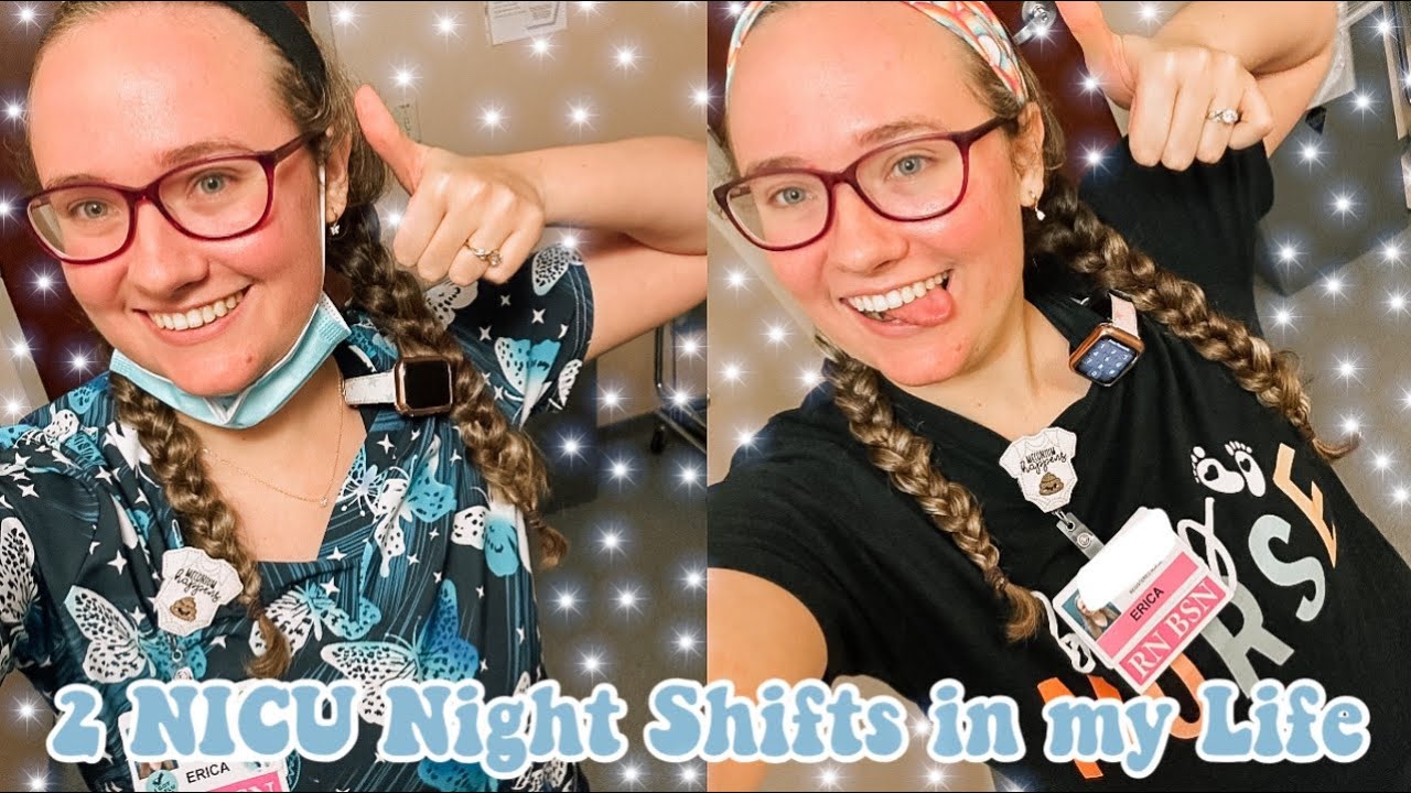 work in the nicu with me | grwm, my night routine, tough shifts, ana luisa, working overtime + more