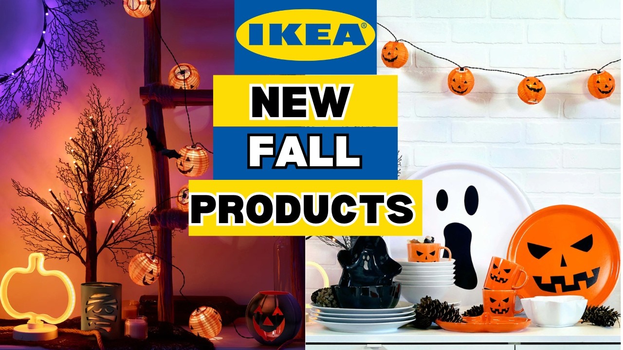 NEW IKEA! All Must-Haves For Halloween and Autumn decor!