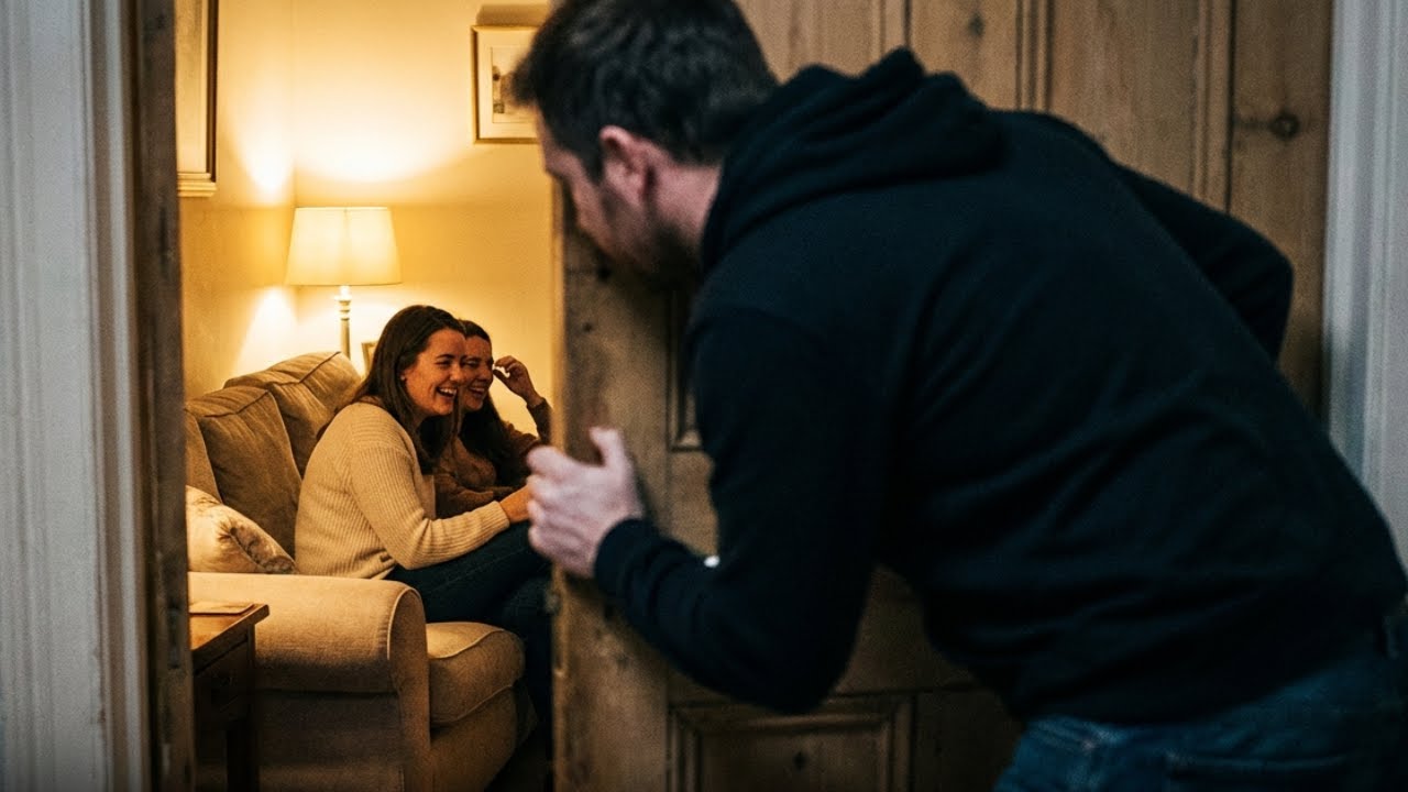 Llegué a casa temprano, escuché a mi esposa reírse sobre su aventura y me fui en silencio
