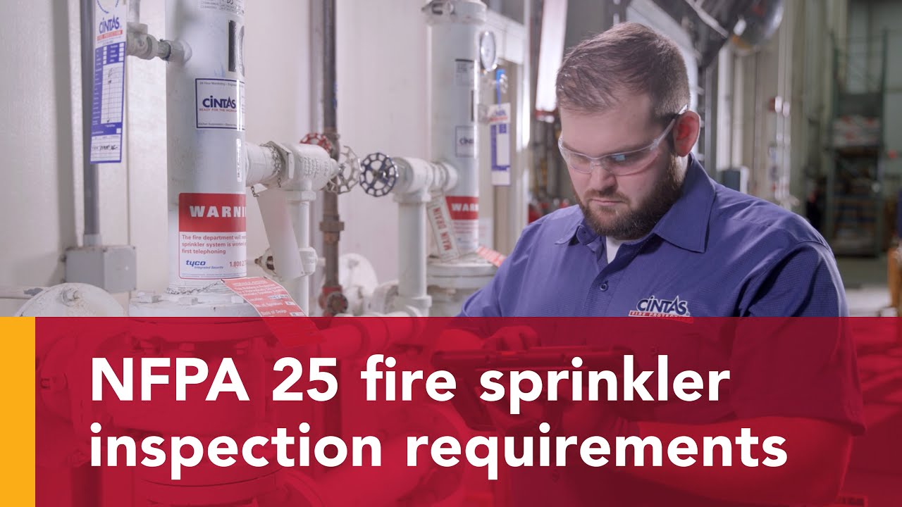 NFPA 25 - Fire Sprinkler Safety Checklist & Essentials