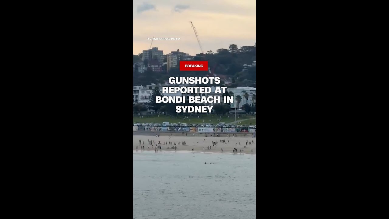 Gunshots reported at Bondi Beach in Sydney