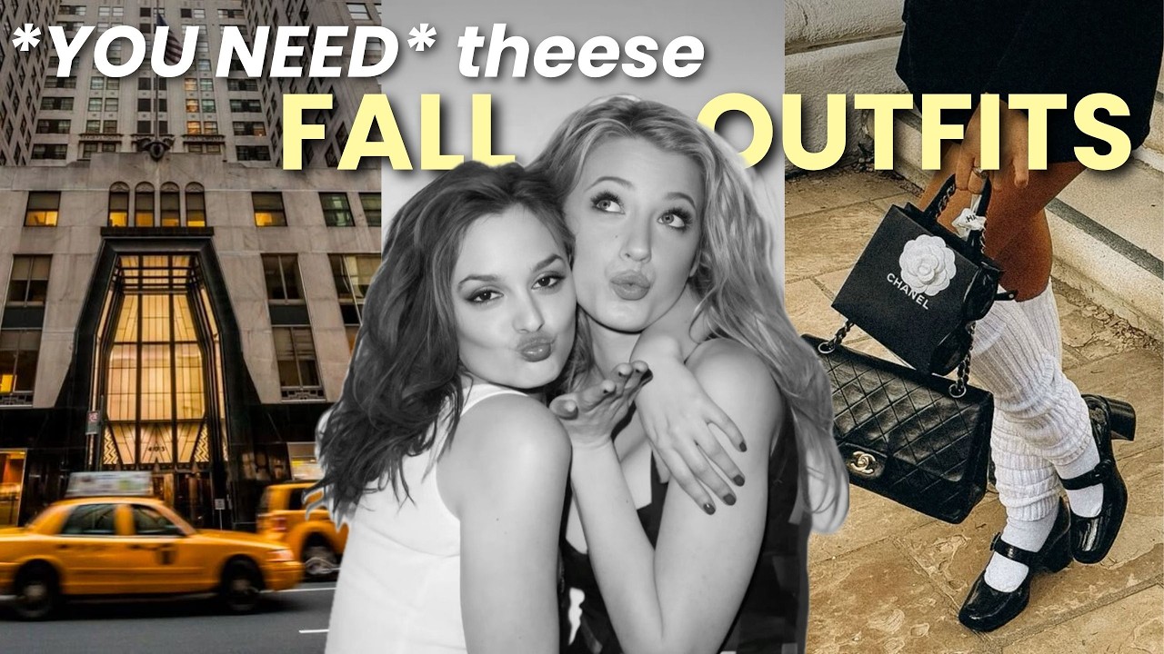 FALL 2010s ARE BACK 🍂👜 | Gossip Girl Outfits & Shopping Vlog