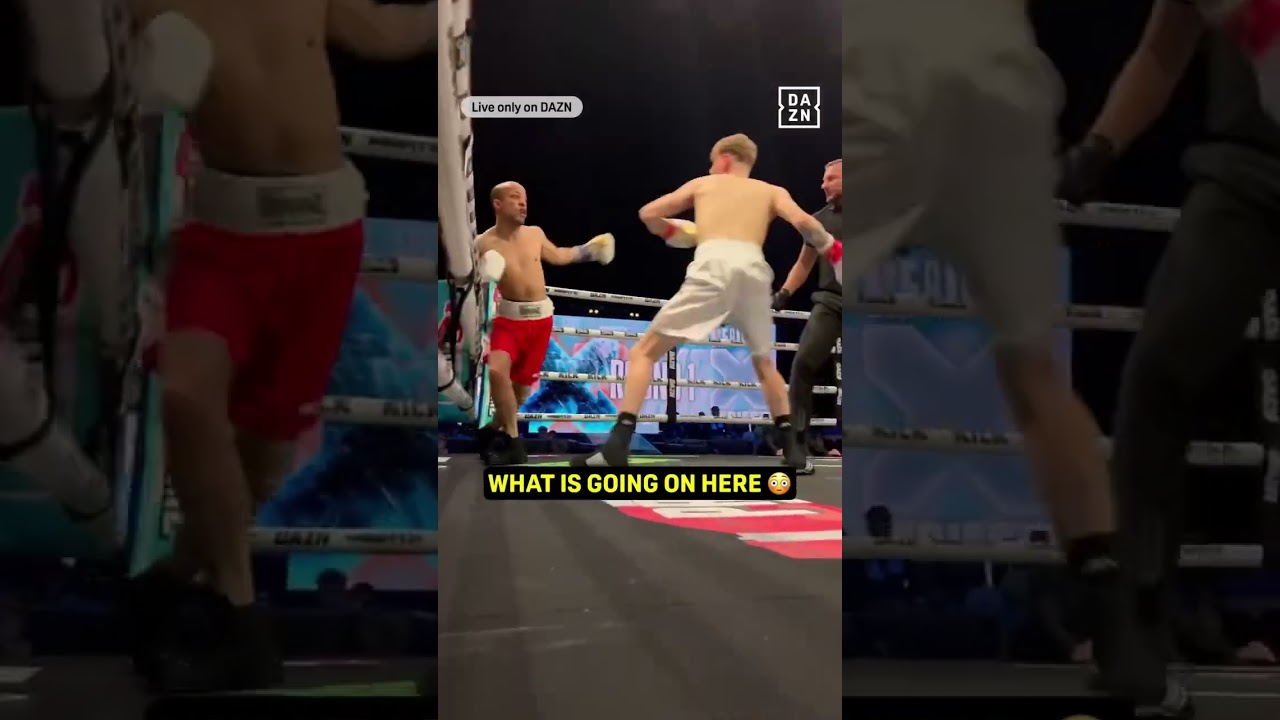 Little T had Afghan Dan dancing around 😅#XSeries20 | live now DAZN | @misfitsboxing