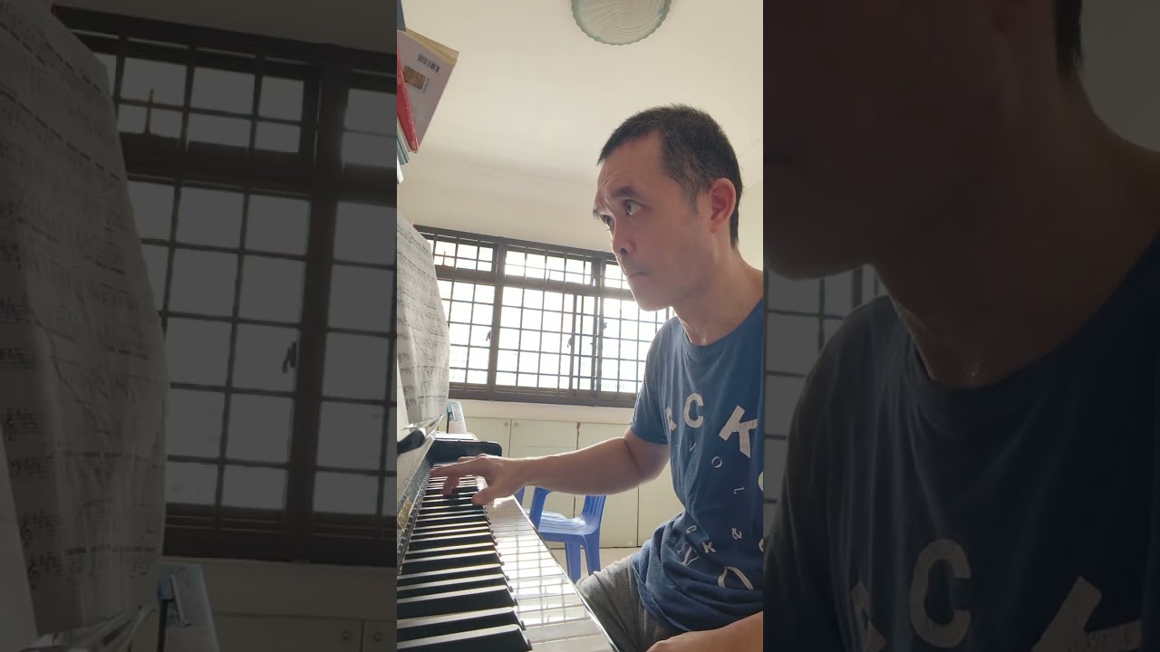 Rachmaninoff etude tableau opus 33 no 9 in C sharp minor, prelude in G sharp minor opus 32 no 12 