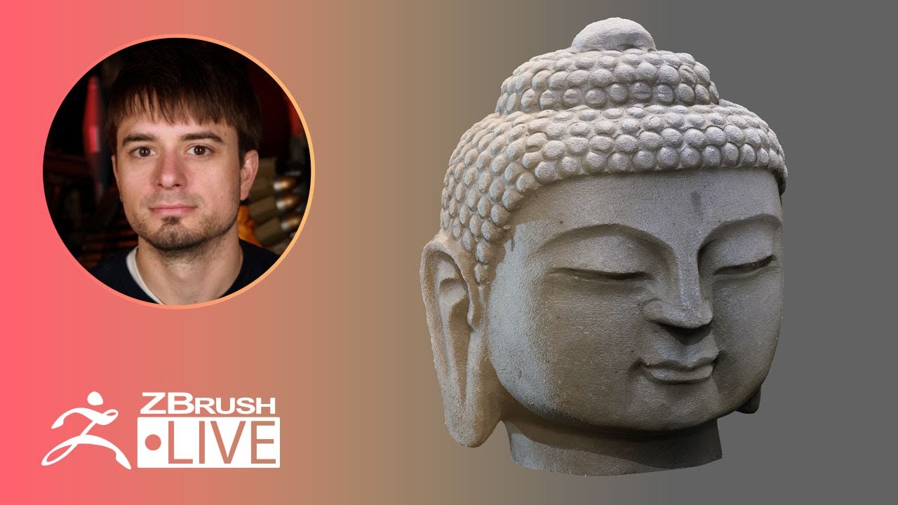 ZClassroom LIVE - Workflow Basics: Cleaning up Scan Data - Pixologic Joseph Drust - ZBrush 2020