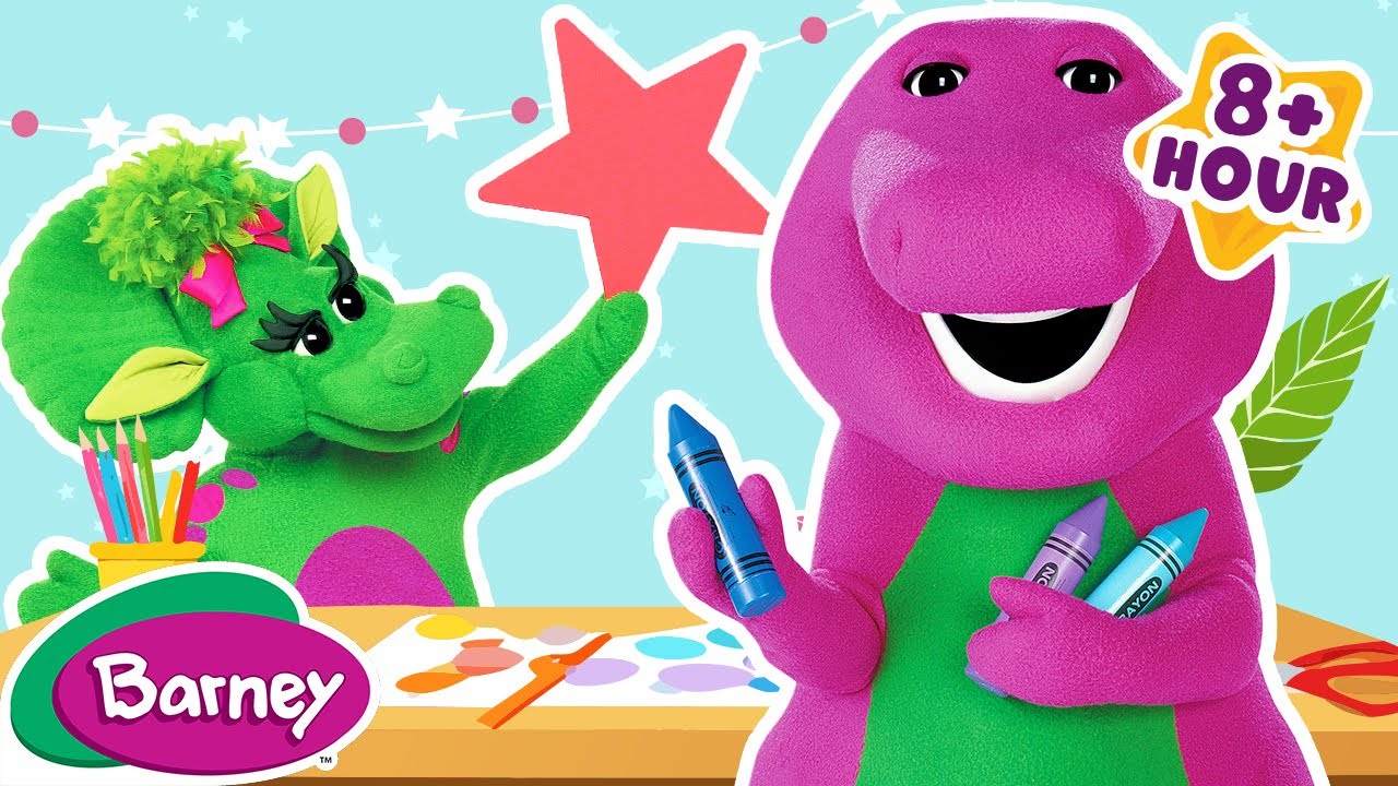 Let's Get Creative! | Arts and Crafts for Kids | Barney the Dinosaur