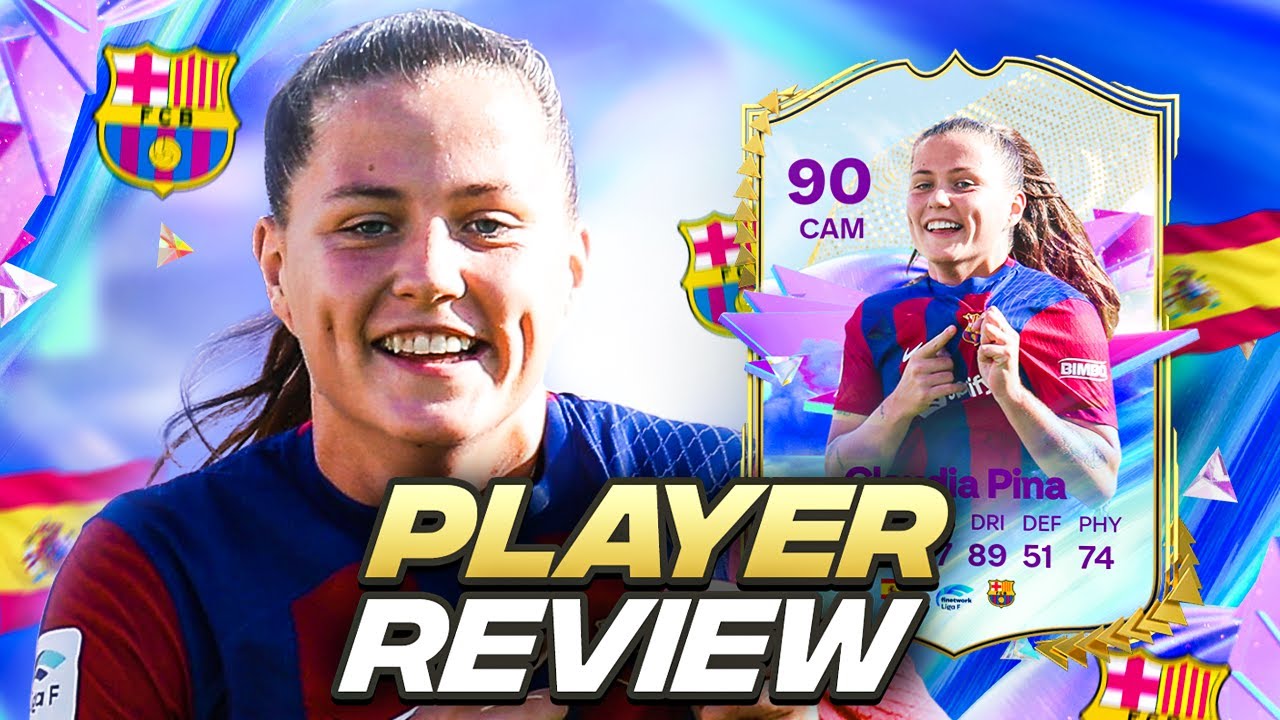90 FUTURE STARS CLAUDIA PINA SBC PLAYER REVIEW | FC 24 Ultimate Team