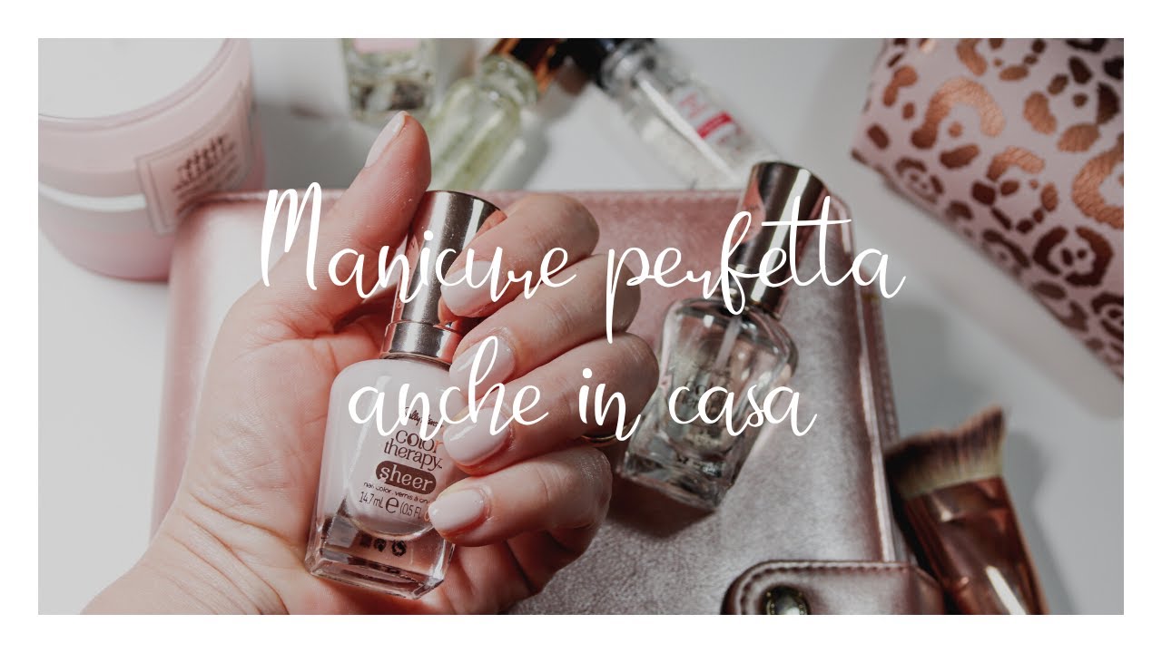 Sally Hansen Manicure perfetta anche in casa #sallyhansen #colortherapy @sallyhansenitalia3972