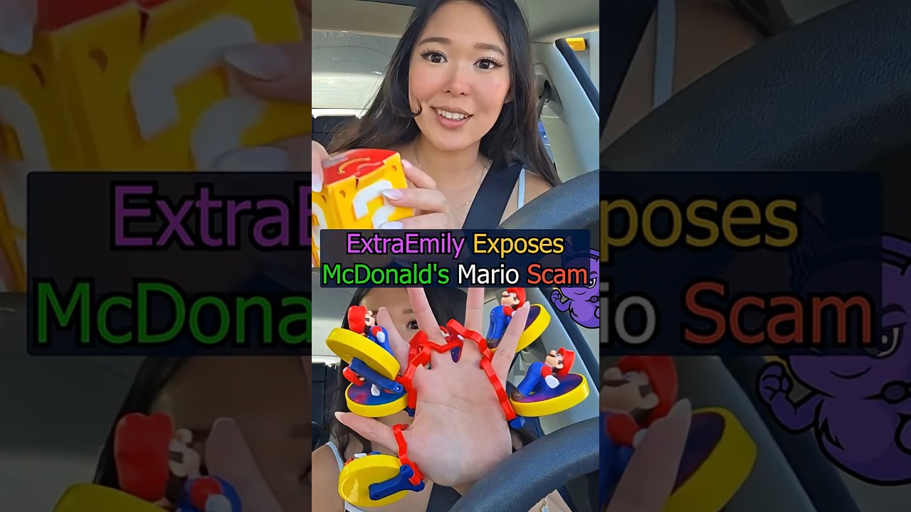 ExtraEmily разоблачает аферу с Марио в McDonald's #extraemily #twitchclips #twitch