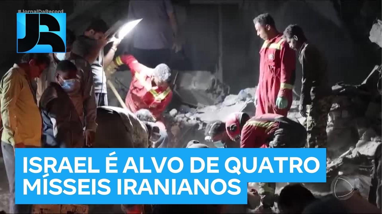 Israel é alvo de quatro mísseis iranianos na noite desta sexta-feira (6)