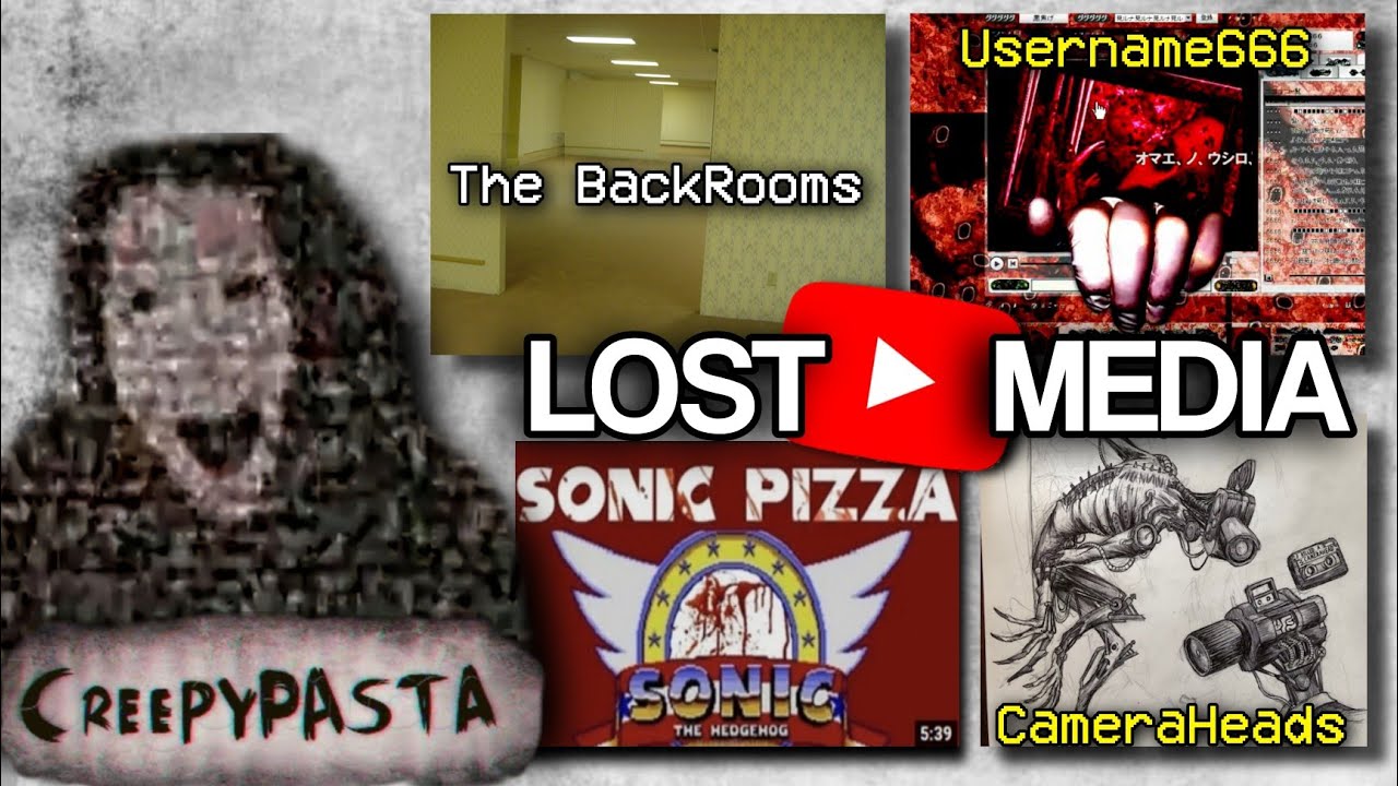 Creepypastas que son Lost Media