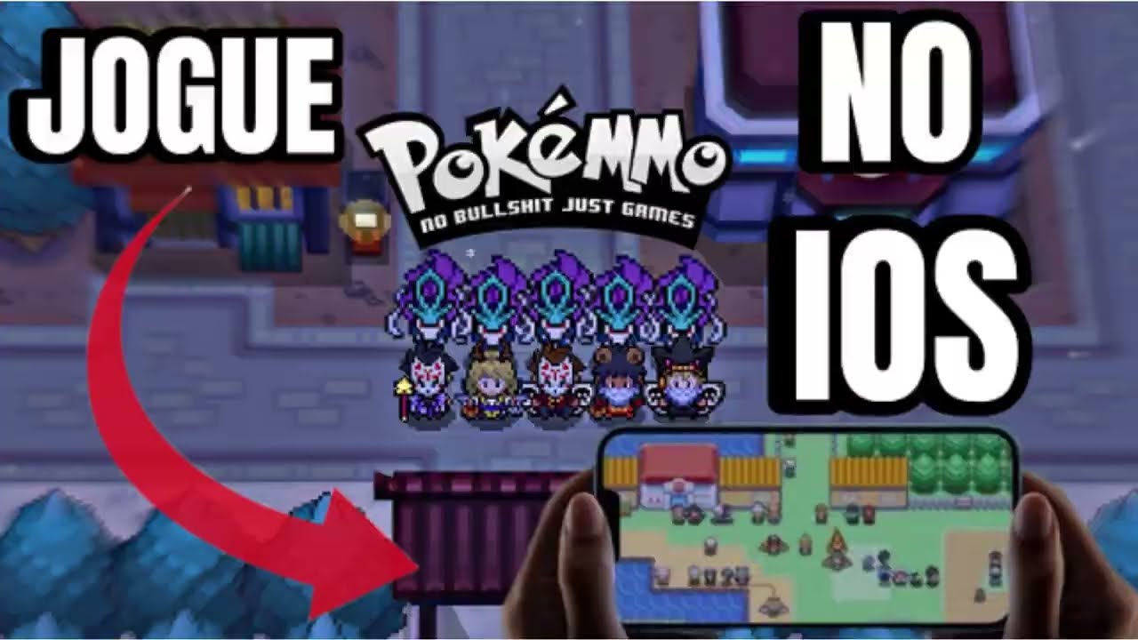 POKEMMO - COMO BAIXAR POKEMMO NO IPHONE!