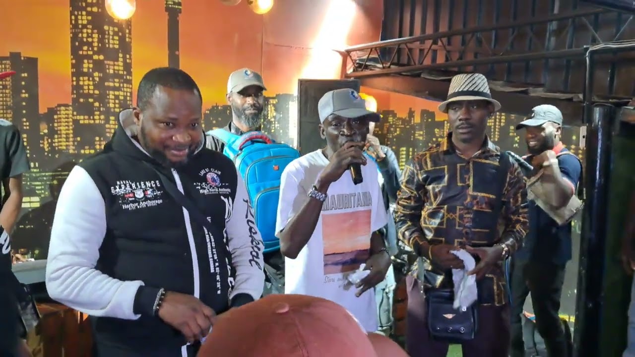 Alh Muri Thunder live show in Johannesburg South Africa 