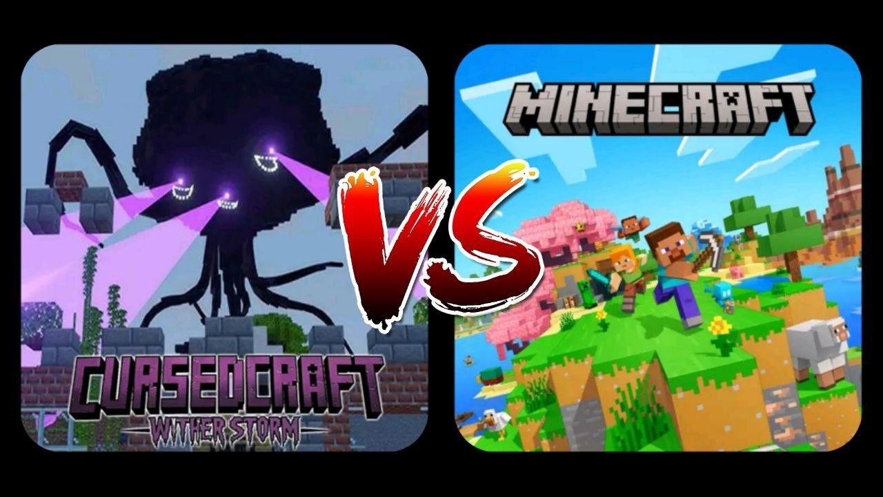 Minecraft VS CURSEDCRAFT: Wither Storm