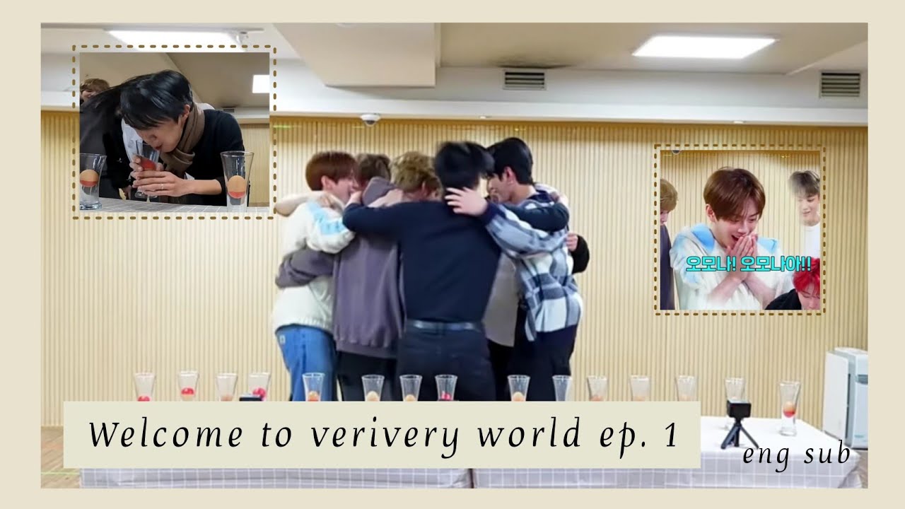 [eng sub] welcome to verivery world ep. 01 #verivery #베리베리 verivery funny