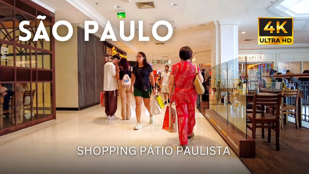 🇧🇷 Shopping Pátio Paulista | São Paulo 4K