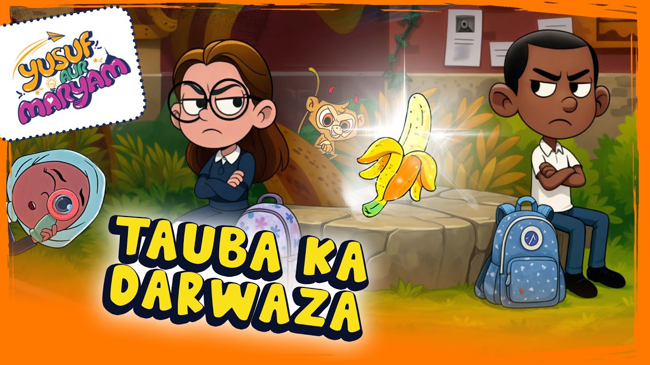 Islamic cartoon for Kids | Waqt par maafi maango | Yusuf Aur Maryam | EP1 #YusufaurMaryam