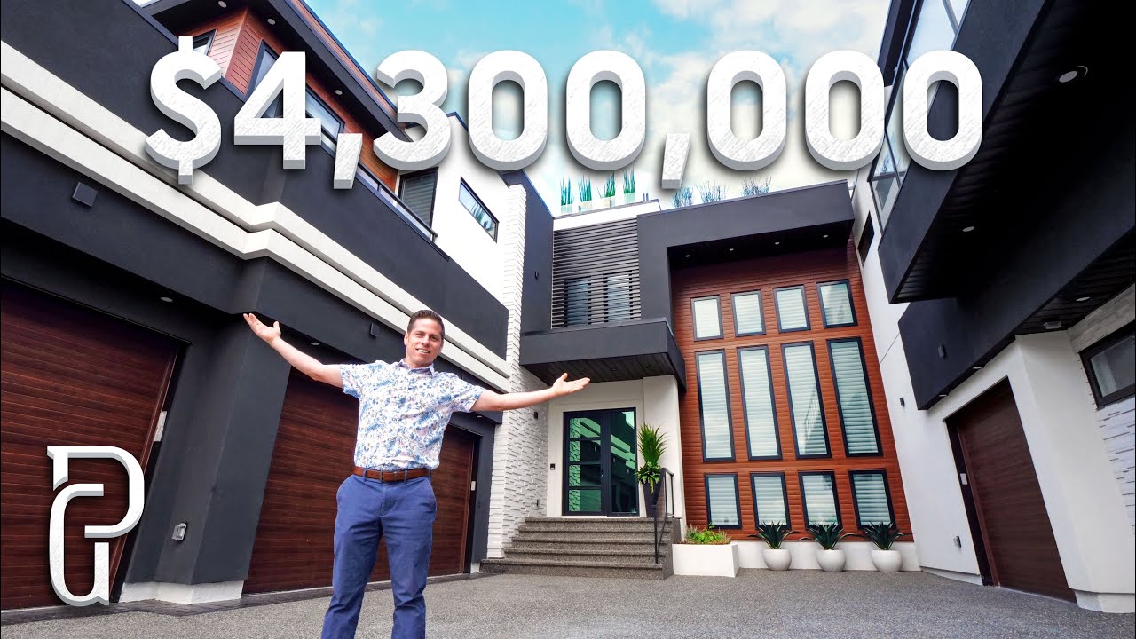 Spectacular $4.3 Million Dollar Modern Mansion Tour!