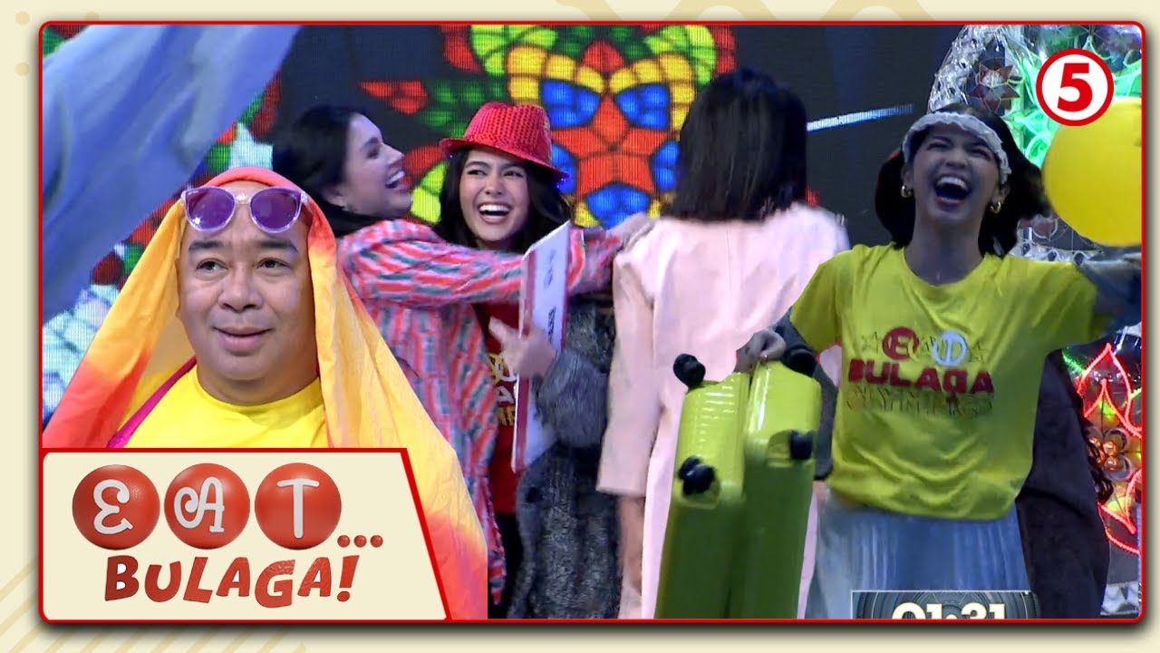 EAT BULAGA | Yellow team dedepensahan ang titulo sa 'Eat Bulaga Olympics' Christmas party edition!